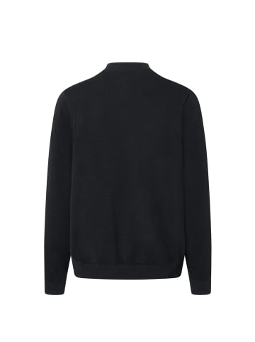 Strickjacke Zip in Navy