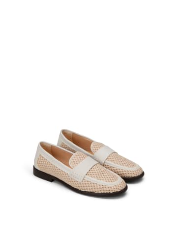 Loafer Model Fiona in Grey Silk