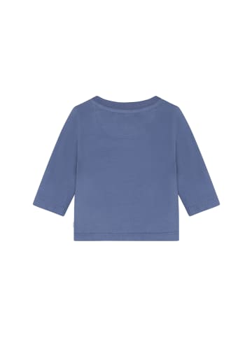 Langarmshirt in Gray Blue
