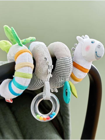 Krabbelrolle Mobile-Spirale Zebra in mehrfarbig