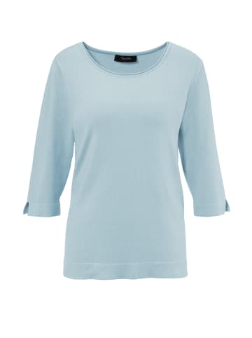 Strickpullover in hellblau