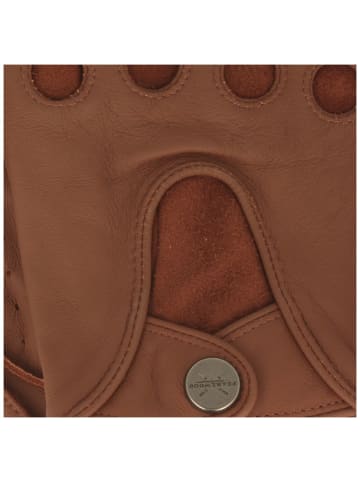 Handschuh in braun