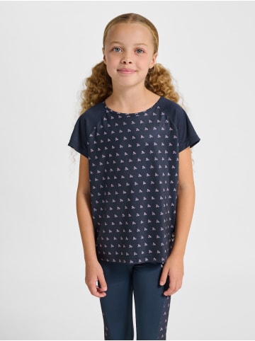 T-Shirt Hmljr Mix Mädchen in BLACK IRIS