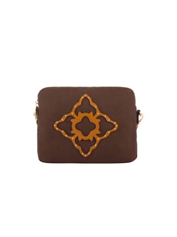 Damen Crossbody Bag in Dunkelbraun