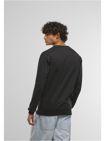Pullover "Nyc Wording Emb Light Crew Sweatshirt" in Schwarz