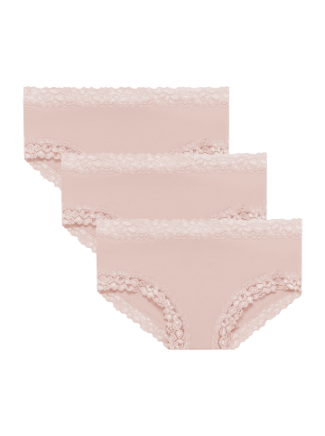 Slips Parisienne Boyleg 3 Stück in Rosa