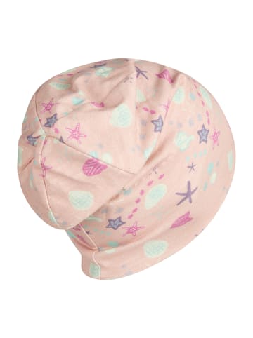Beanie Muscheln in zartrosa