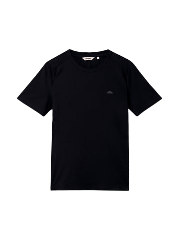 T-Shirt 'Teller' in schwarz