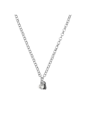 Kette mit Anhänger Edelstahl in silber