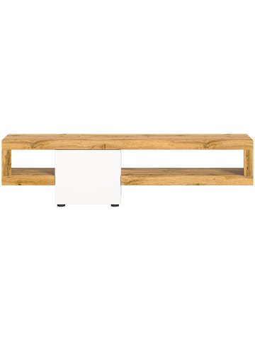 Regalsystem Loft Weiß 190 x 30 cm