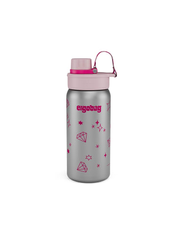ergobag Edelstahl Trinkflasche Glitzer
