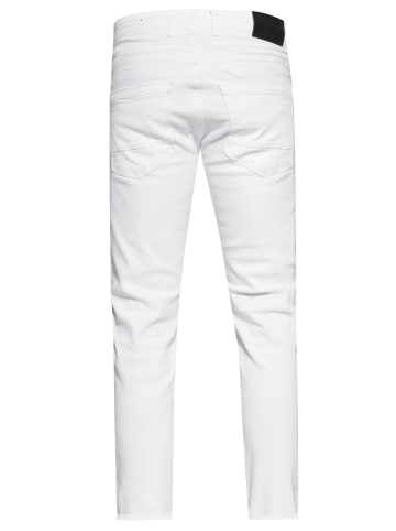 Jeans Hose "MELVIN" Slim Fit Cotton-Stretch in White - 7