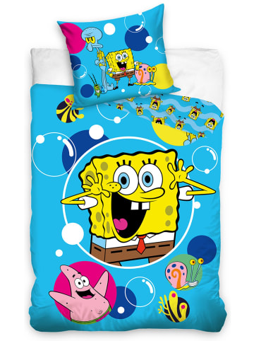 Bettwäsche-Set "SpongeBob - Schwammkopf" in Bunt