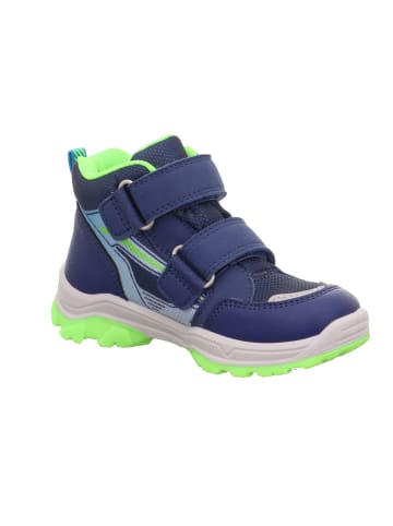 Ankle Boot JUPITER in Blau/Hellgrün