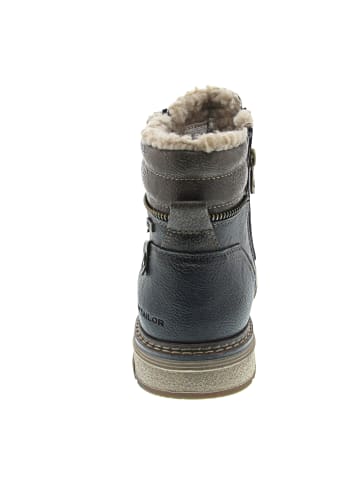 Schnürstiefel Blau