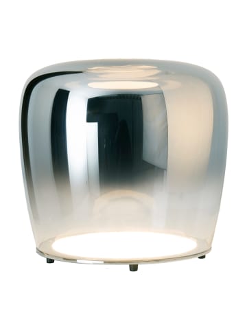 LED Tischleuchte "SMOKY" in chrome - (L)43 cm x (B)43 cm x (H)40 cm - EEK G