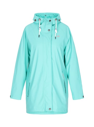 Women Coat in Turquoise