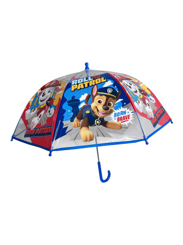 Paw Patrol Regenschirm Chase Marshall Kinder - Transparent in Mehrfarbig