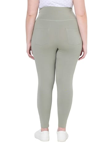 Leggings in graugrün