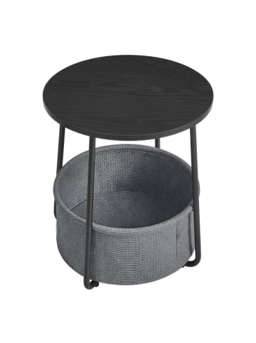 Beistelltisch Lilea in Schwarz - (B)45 x (H)51 x (T)45 cm