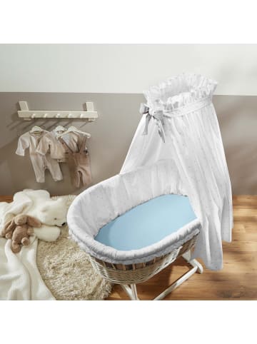 Single-Jersey Baby-Spannbettlaken 2er-Pack Murnau in hellblau