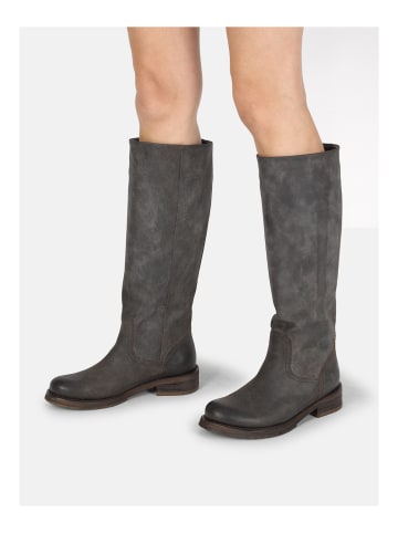 Stiefel Grau