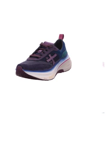 Schnürschuh in blau