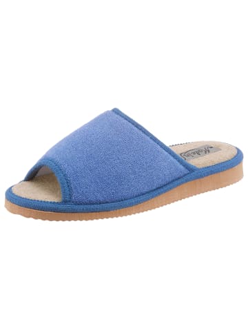 Pantoffel in blau