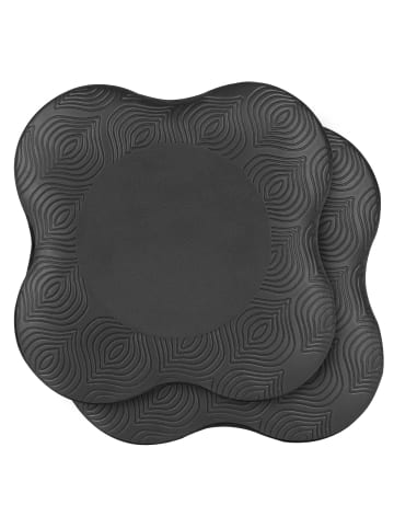 2er-Set Yoga-Kissen in Grau