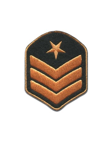 Brigadier General Militär Abzeichen ArmyApplikation Bügelbild inGelb