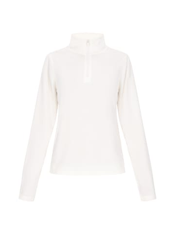 Damen Fleecepullover in Weiss