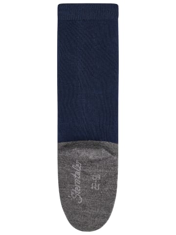 Active Socken lang in marineblau