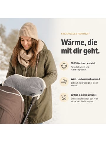 Kinderwagen Handwärmer TOP in Graphit Melange