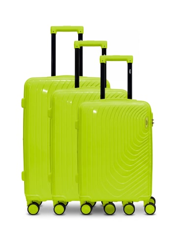 3 tlg. Kofferset HYDRA in Grün (95L/64L/37L)