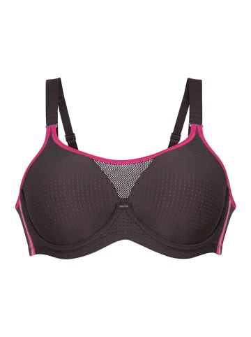 Sport-BH Performance WireX in Anthrazit / pink