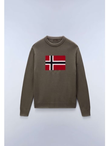 Pullover "D-Mura C" in Grün