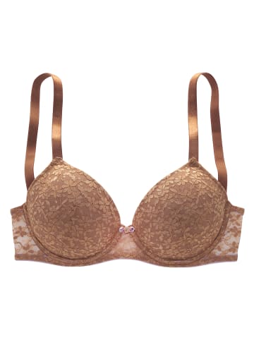 Push-up-BH in mocca-lavendel