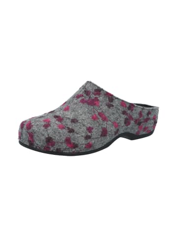 SHOES "Donata" in hellgrau/Tupfen Filz