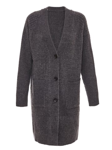 Women Strickjacke in Dunkelgrau