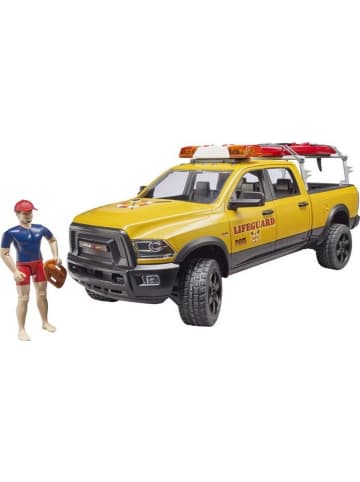 Bruder 02506 RAM 2500 Power Wagon LifeGuard mit Figur in Mehrfarbig ab 3 Jahre