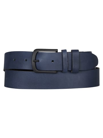Ledergürtel in Blau