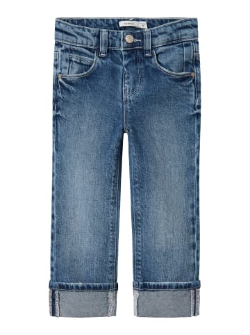 Jeans in Medium Blue Denim