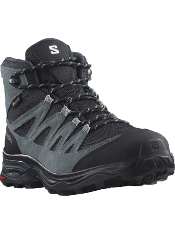 Trekkingschuh X WARD LEATHER MID GTX in india ink/black/stormy weather