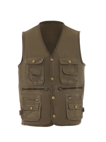 Herren Weste in OLIV
