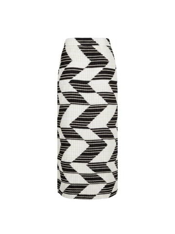 Weiß Polyester Damen Rock