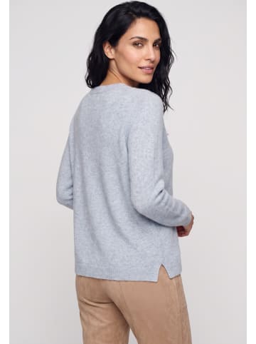 Strickpullover in Pearl Grey Melange