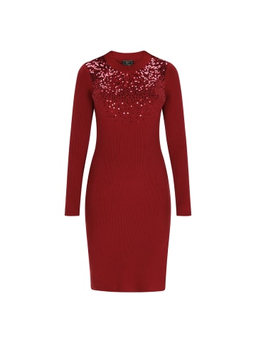 Women Dress in burgundy