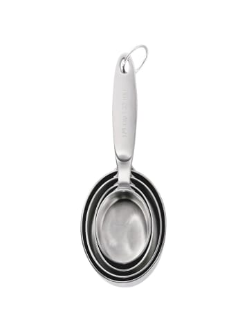 CUISIPRO | Messbecher, 4er Set, silber, 59,79,118,