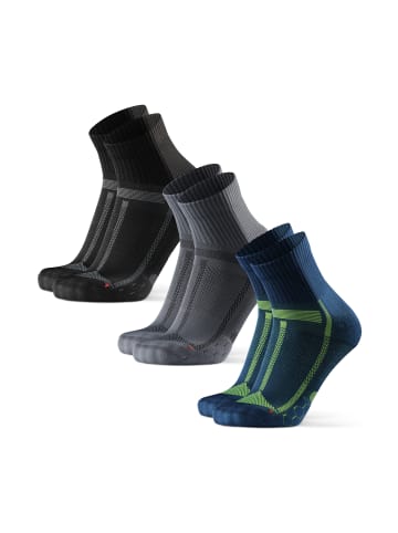 Socken Long Distance Quarter in Multicolor