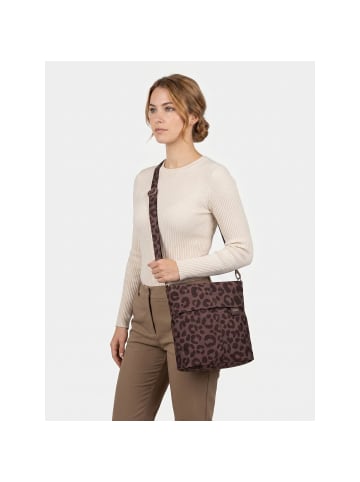Mademoiselle.M Schultertasche 25 cm leo brown
